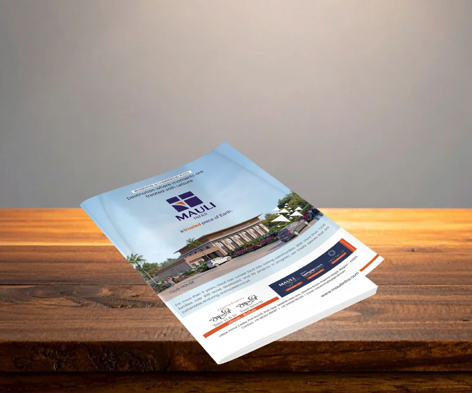 Mauli Infra Newspaper Ad