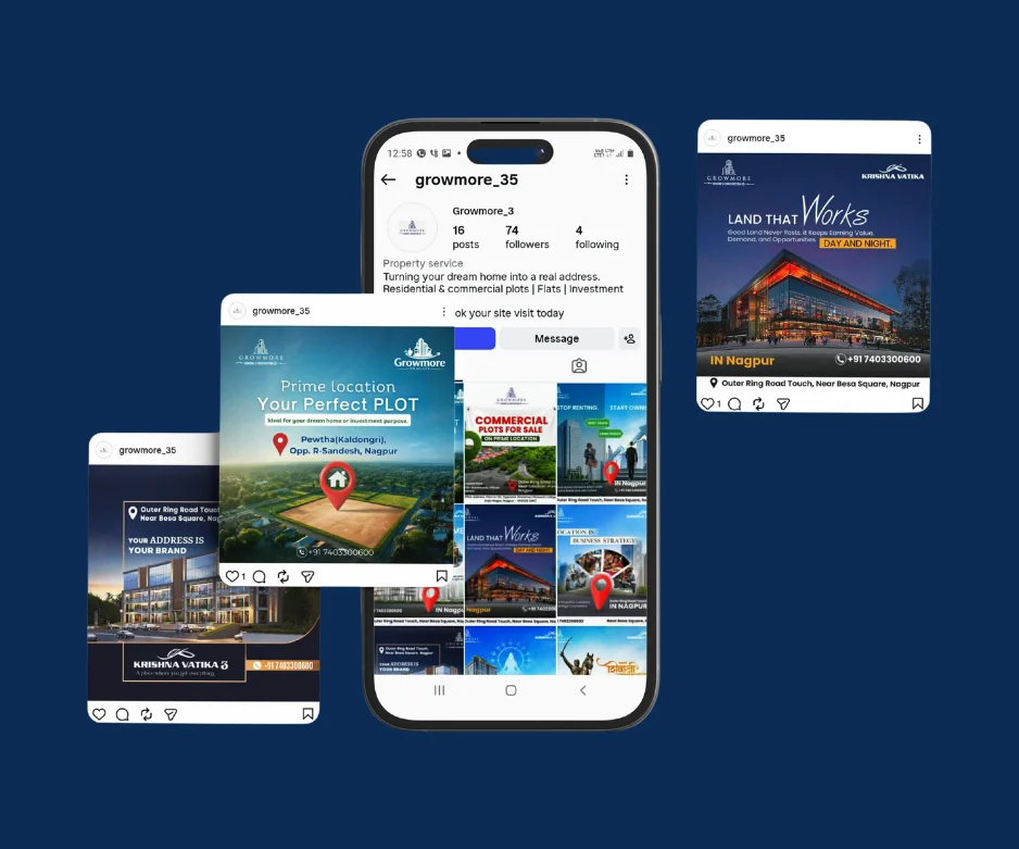 Growmore Social Media Posts